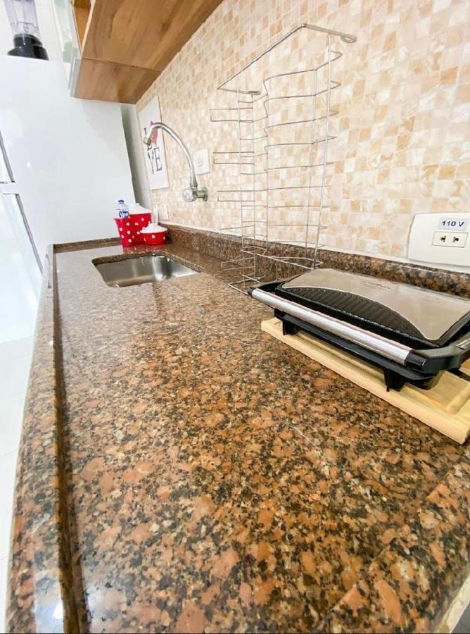 Excelente Apartamento Bem Localizado A 450 Metros Da Praia Guarujá Kültér fotó